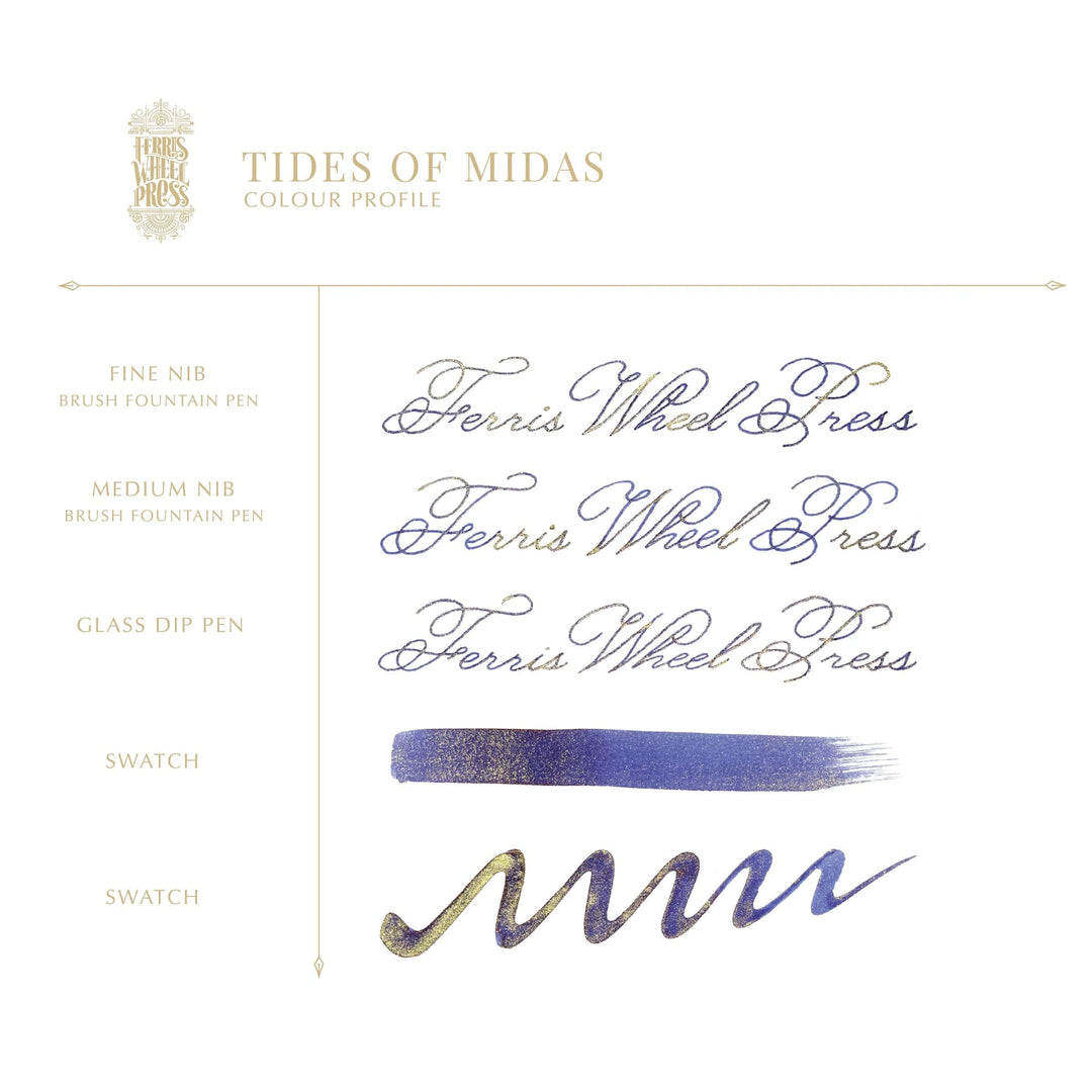 Ferris Wheel Press Pen Ink & Refills FerriTales | The King Midas - Tides of Midas