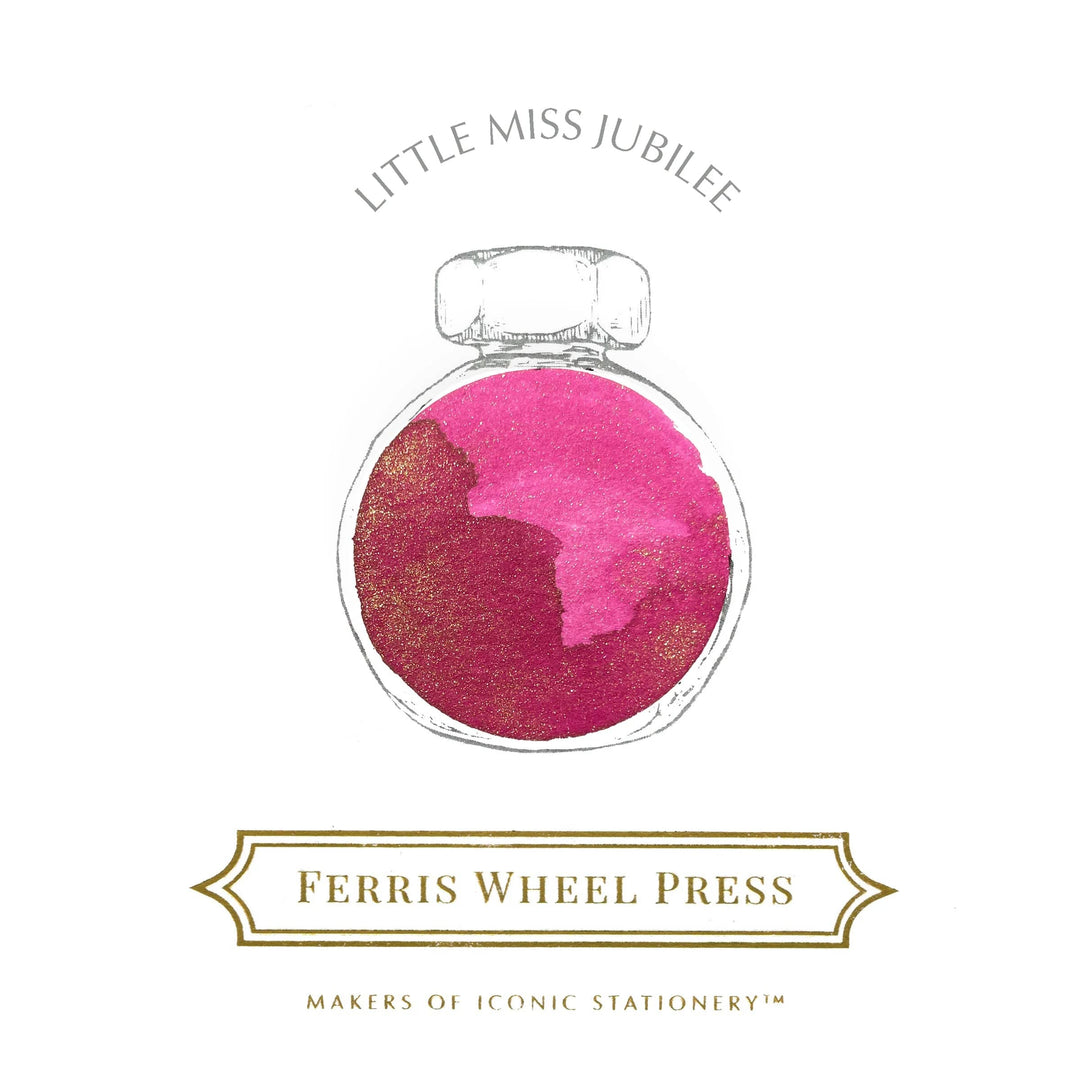 Ferris Wheel Press Pen Ink & Refills Limited Edition | Fountain Pen Ink - Little Miss Jubilee