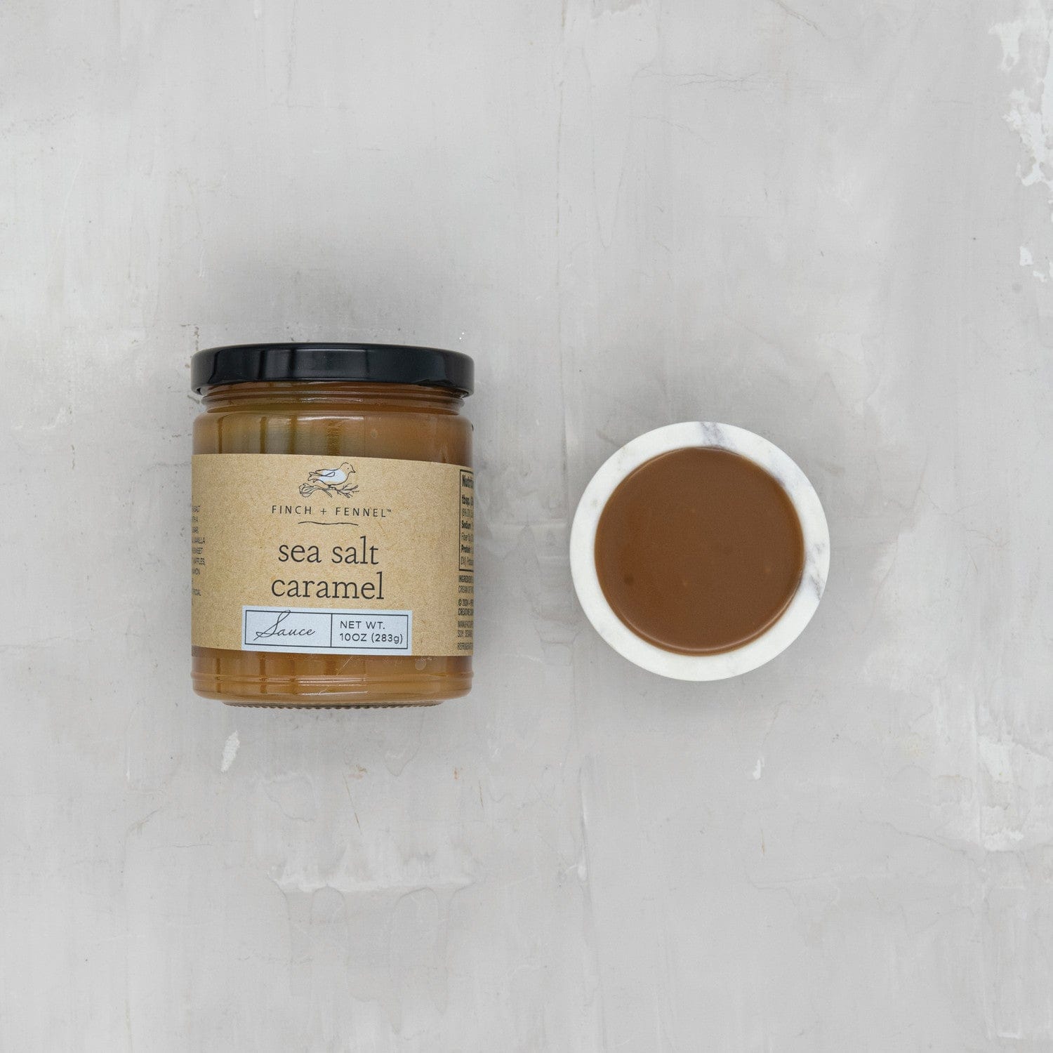 Finch & Fennel Home 10 oz. Sea Salt Caramel Sauce