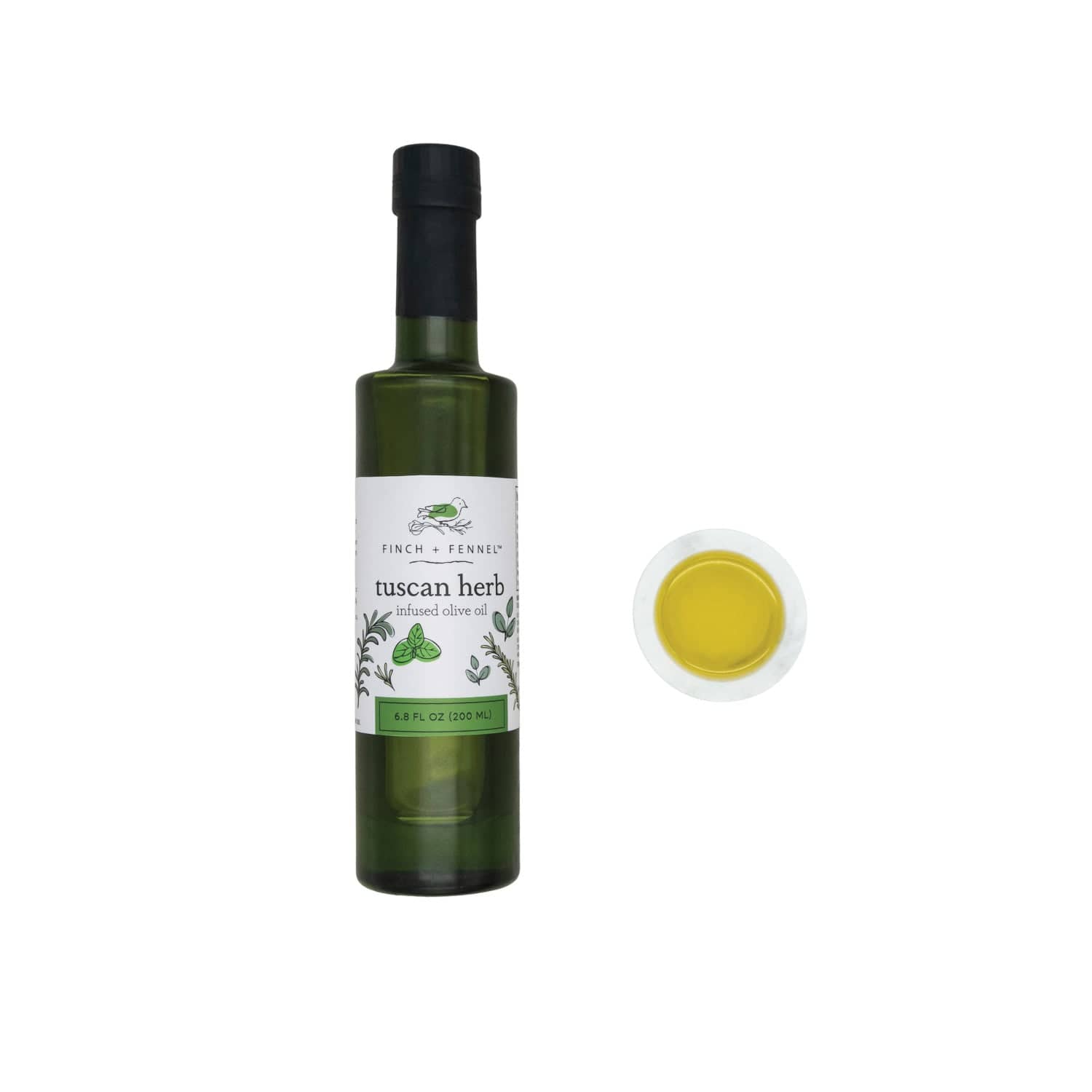 Finch & Fennel Home 6.8 oz. Tuscan Herb Infused Olive Oil