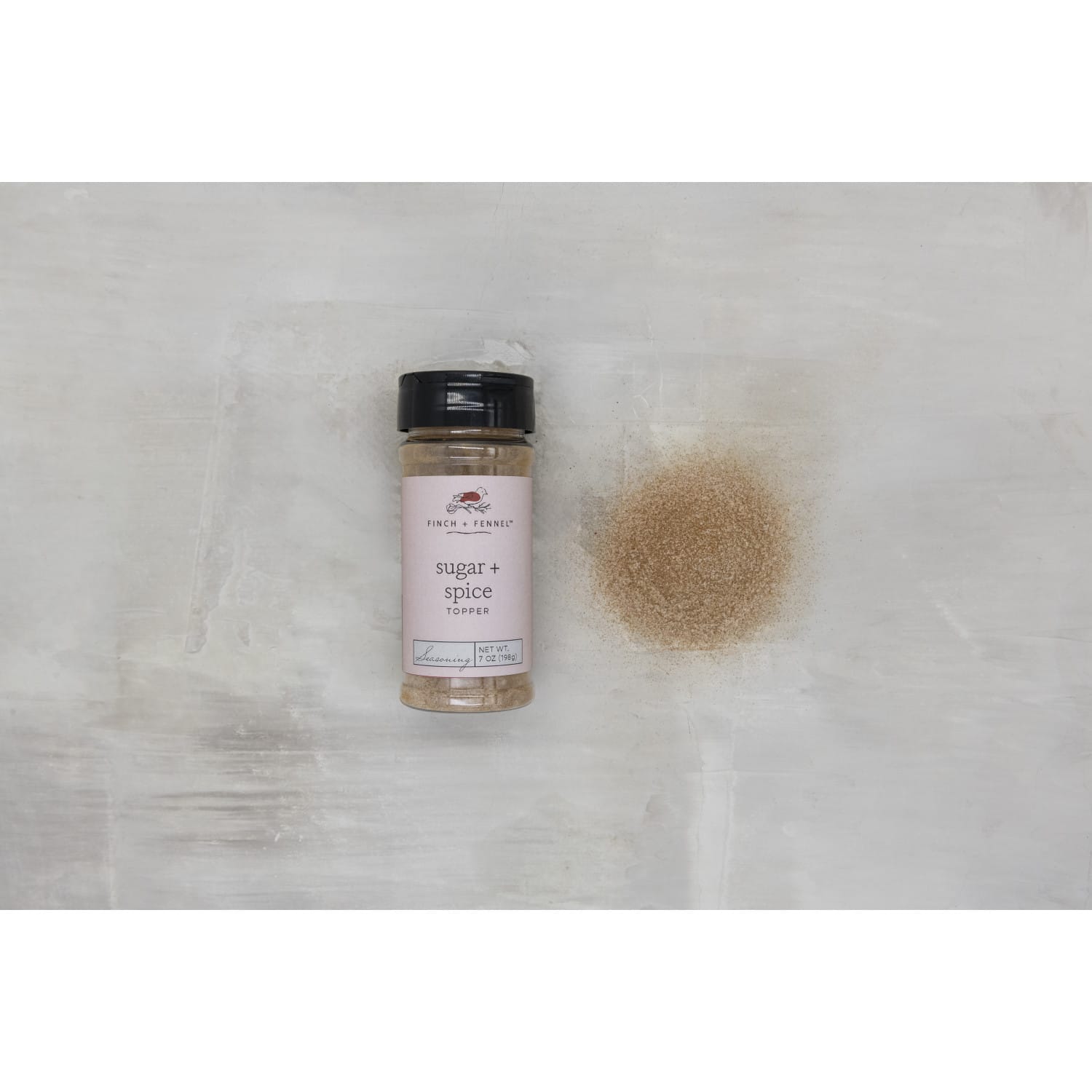 Finch & Fennel Home 7 oz. Sugar + Spice Topper Seasoning