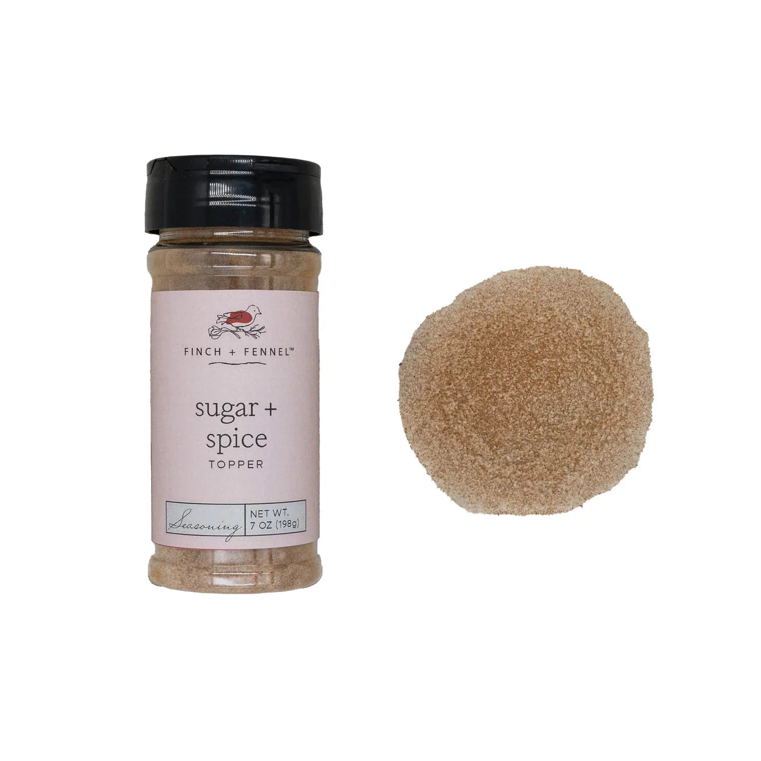Finch & Fennel Home 7 oz. Sugar + Spice Topper Seasoning