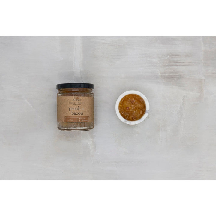 Finch & Fennel Home 9 oz. Peach + Bacon Jam