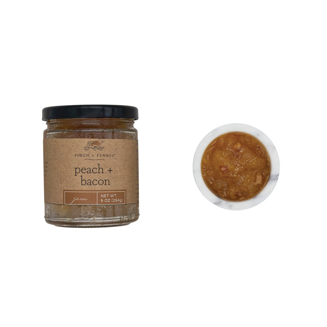Finch & Fennel Home 9 oz. Peach + Bacon Jam