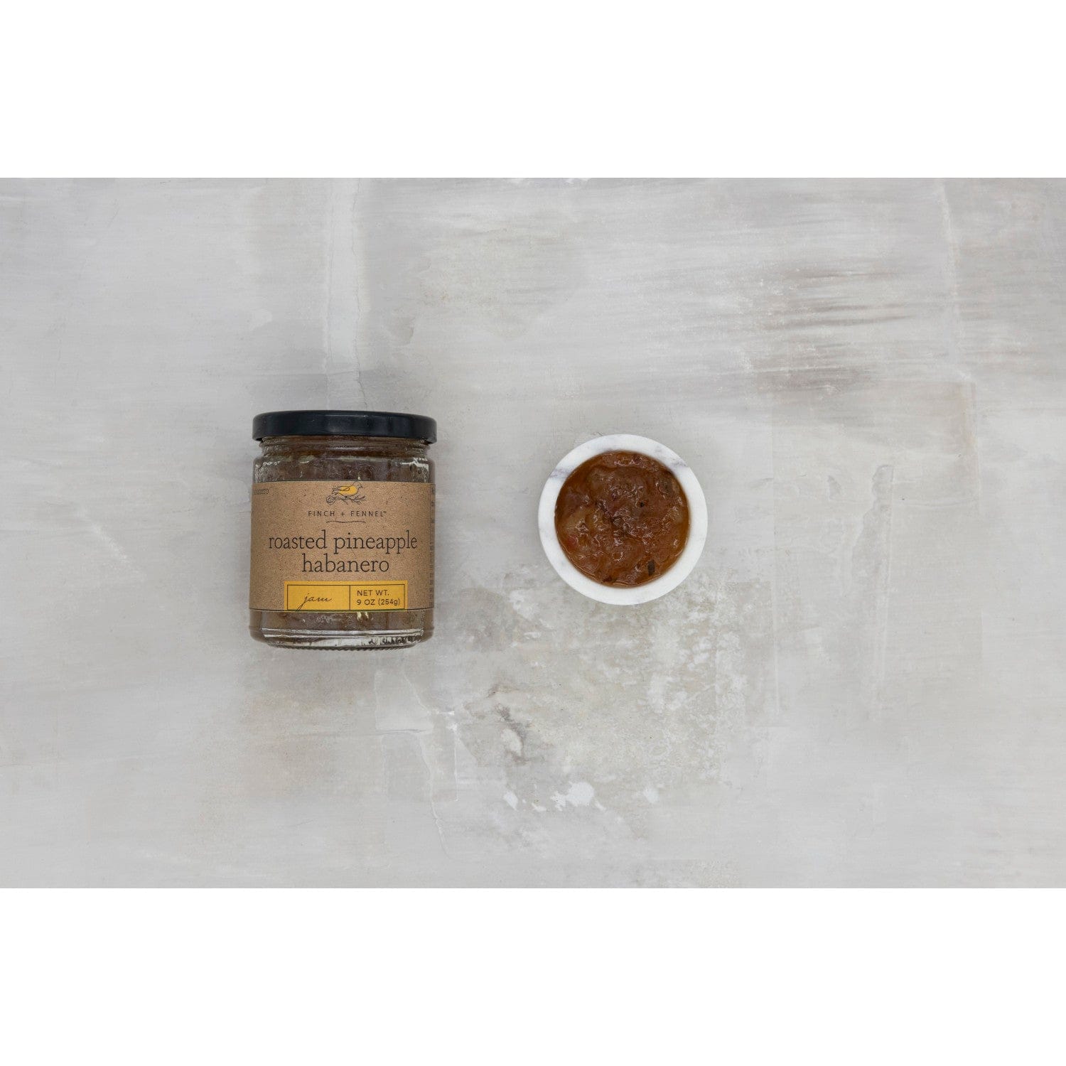 Finch & Fennel Home 9 oz. Roasted Pineapple Habanero Jam