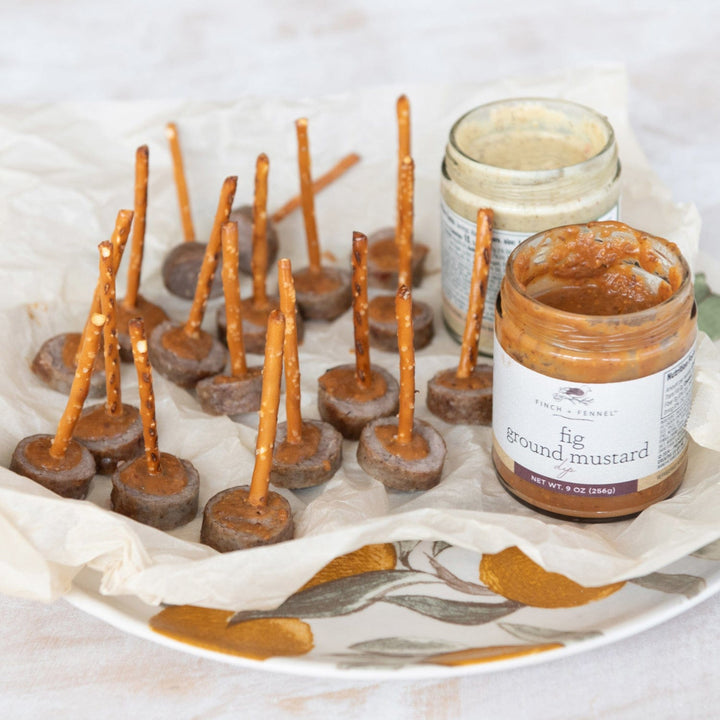 Finch & Fennel Home Fig Ground Mustard Dip