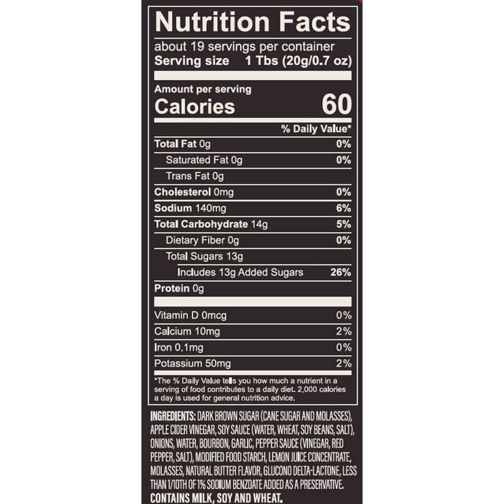 Finch & Fennel Home Sweet + Savory Sweet Bourbon Grillin Sauce