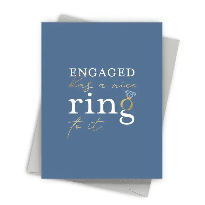 Fine Moments Card Nice Ring to It Engagement Card