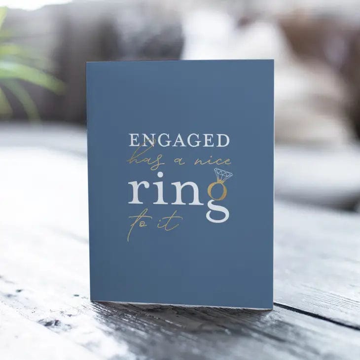 Fine Moments Card Nice Ring to It Engagement Card