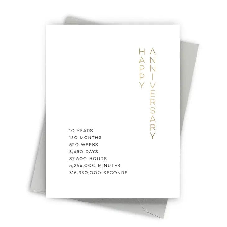 Fine Moments Card Ten Year Summary Card