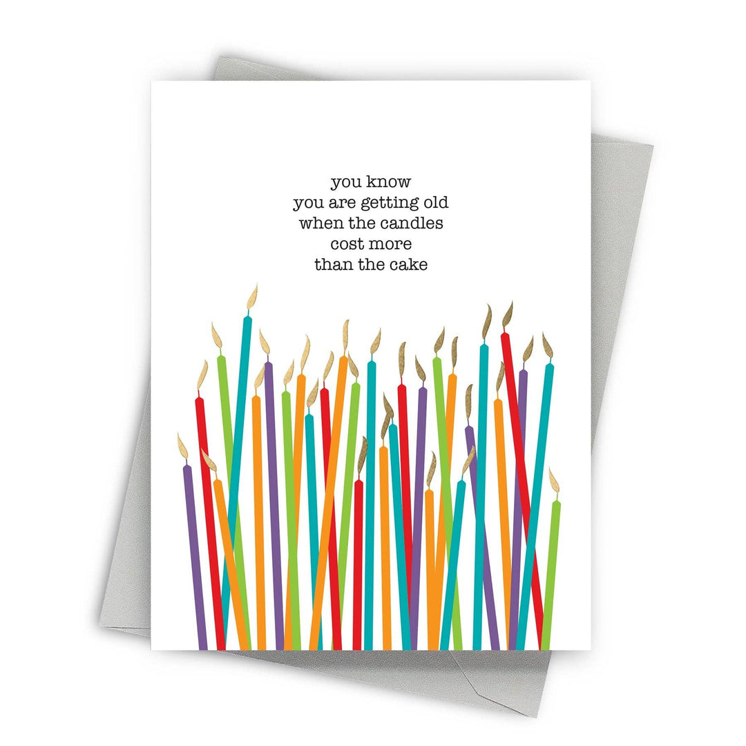 Fine Moments Cards Costly Candles – Funny Birthday Card