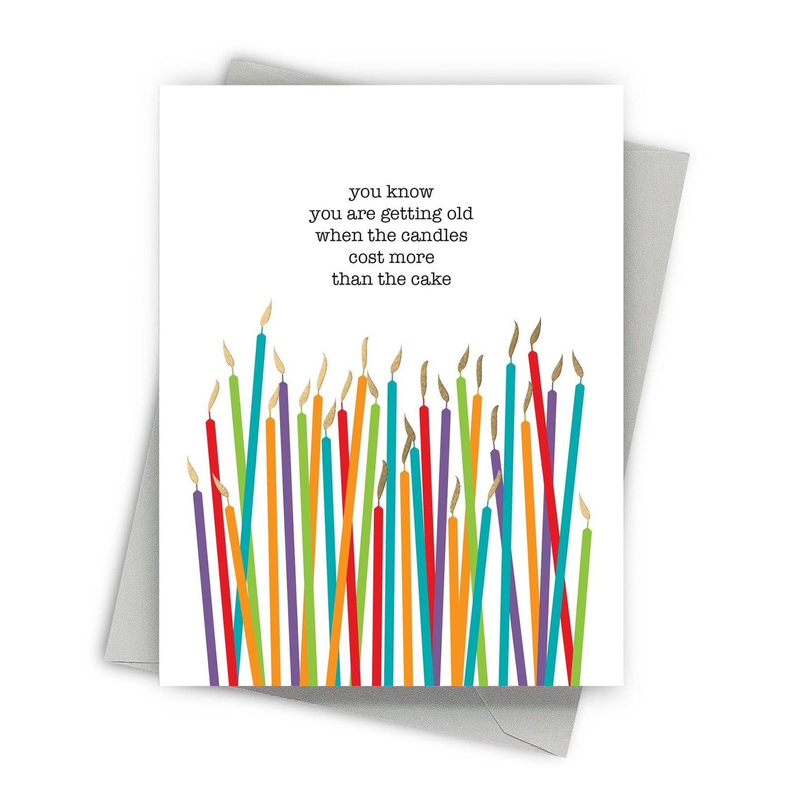 Fine Moments Cards Costly Candles – Funny Birthday Card