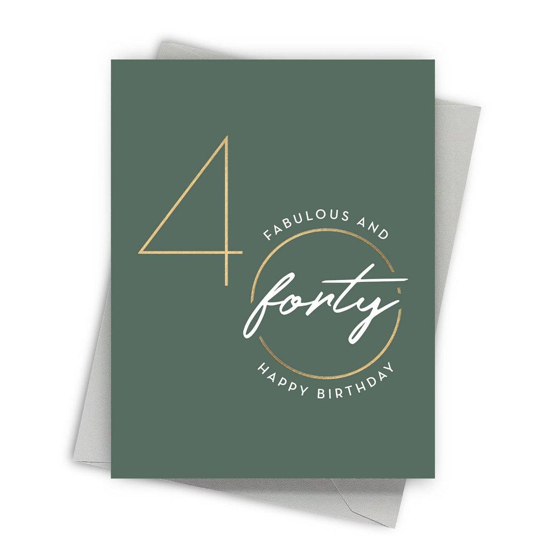 Fine Moments Cards Fabulous 40