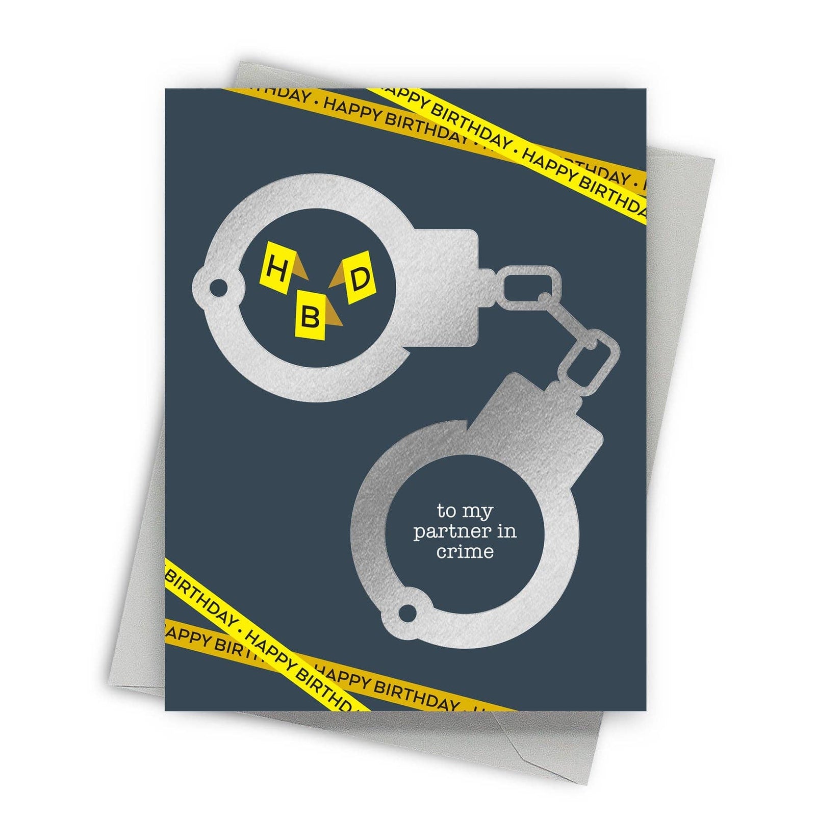 Fine Moments Cards Partner In Crime – Funny Birthday Card