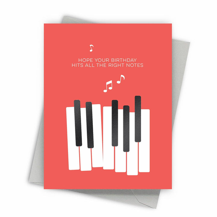 Fine Moments Cards The Right Notes - Musical Inspired Birthday Card