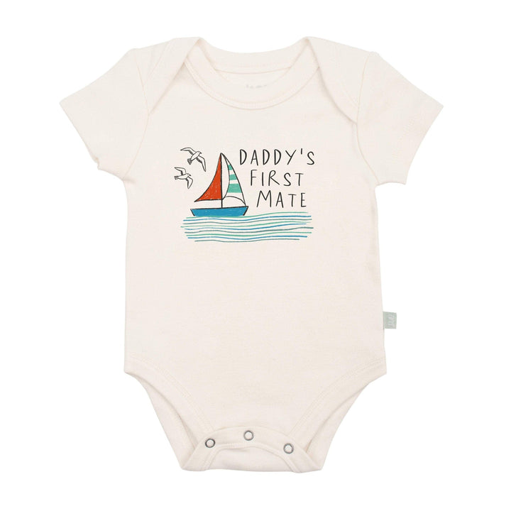 Finn and Emma Bodysuit Daddy's First Mate Bodysuit