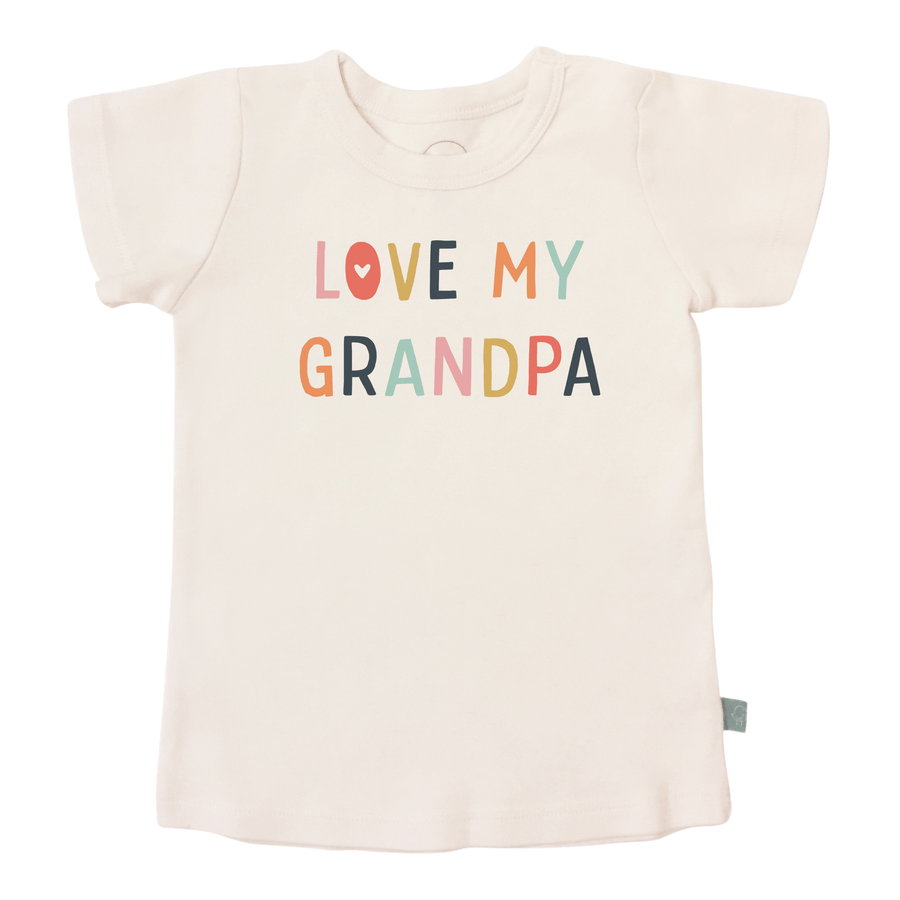 Finn + Emma Graphic Tee | love grandpa