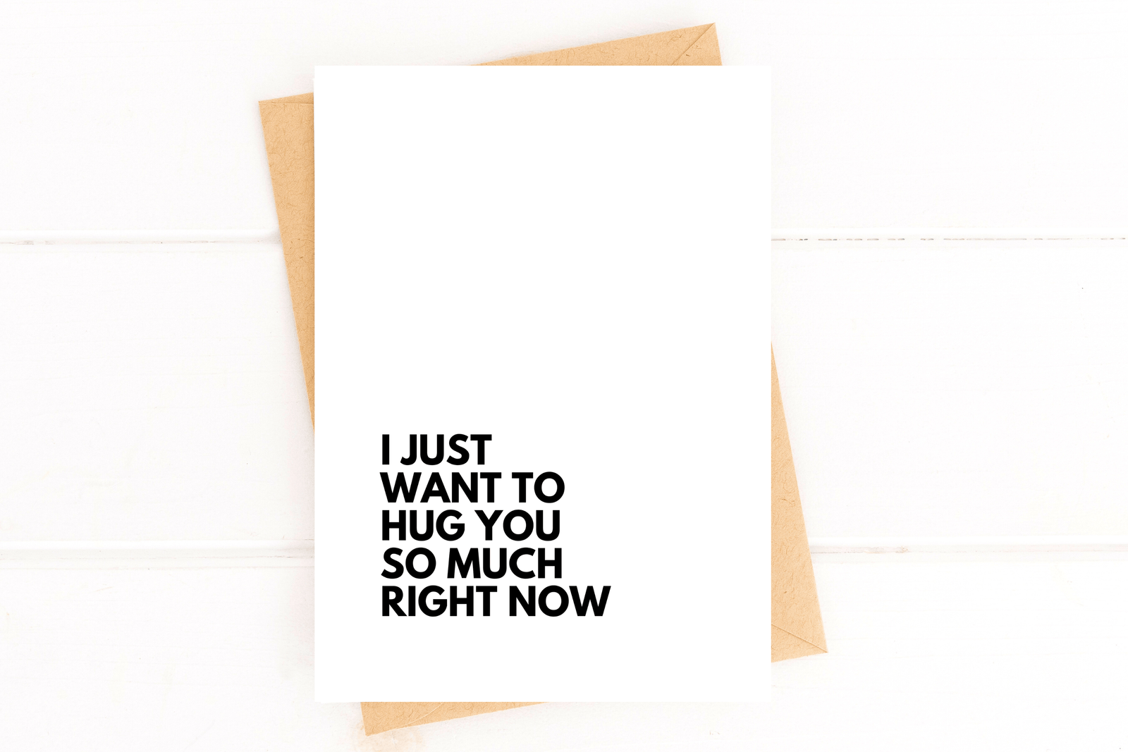 Five Dot Post Cards I Just Want To Hug You So Much Right Now Sympathy Card