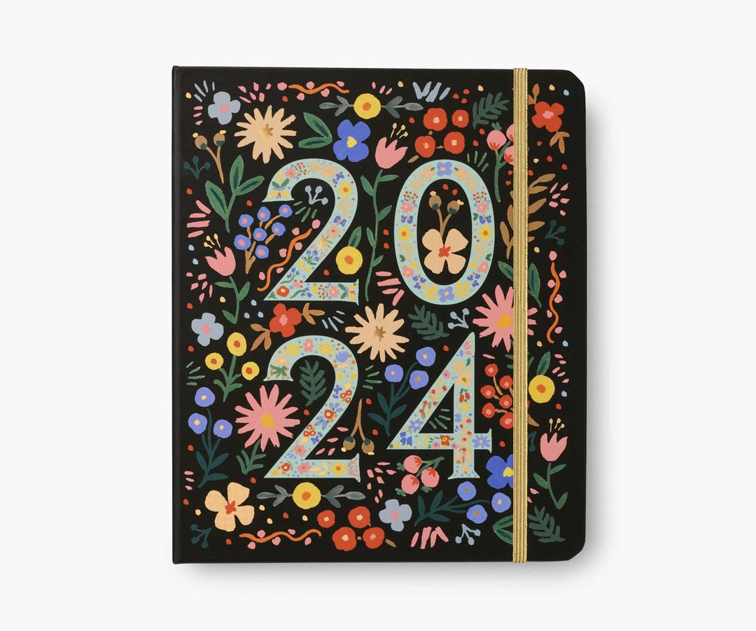 Rifle Paper Co. Planner 2024 Flores 17-Month Covered Planner