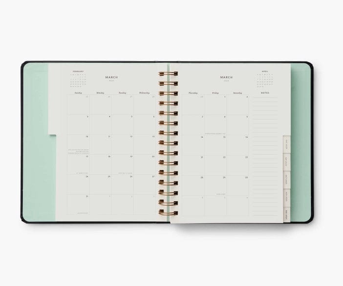 Rifle Paper Co. Planner 2024 Flores 17-Month Covered Planner