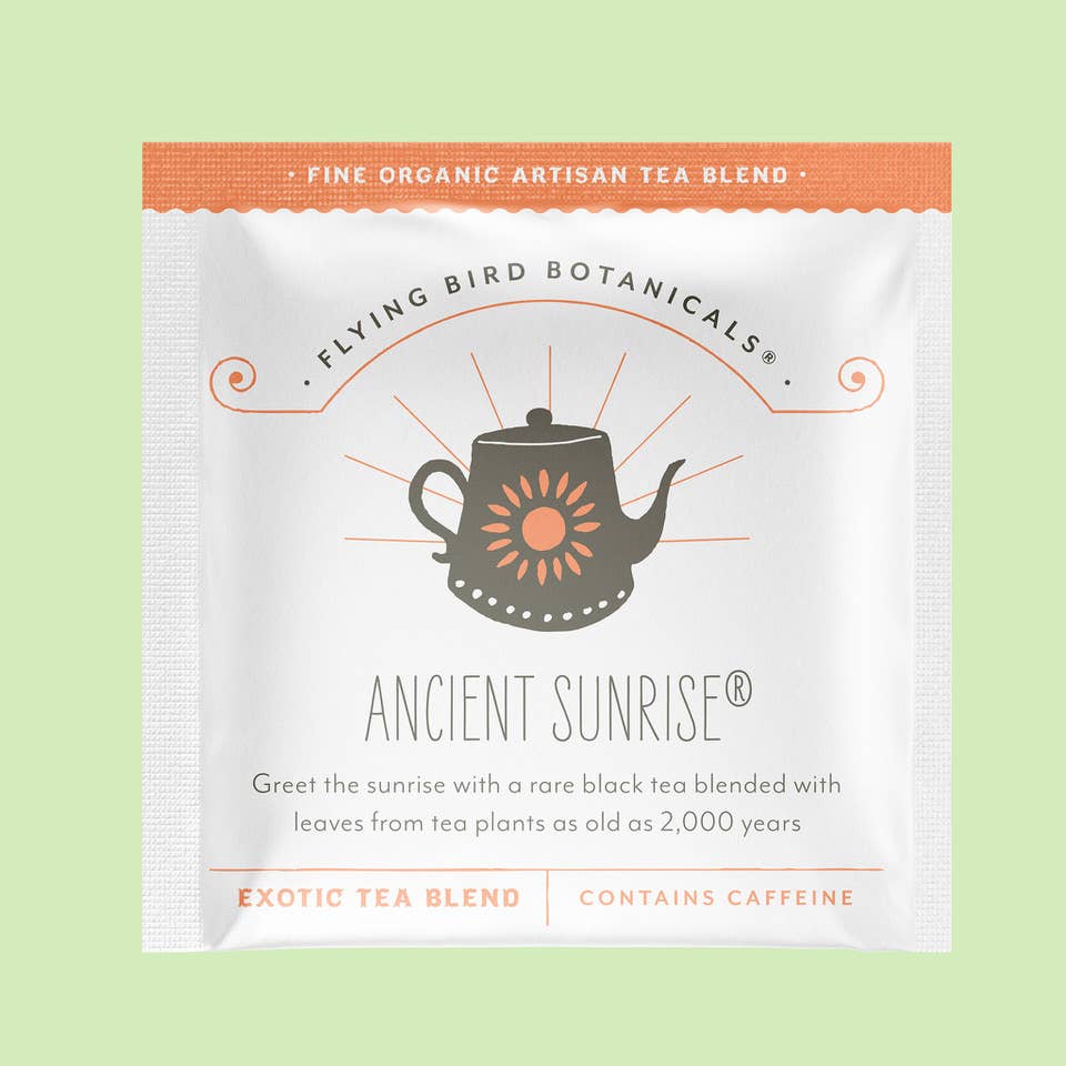 Flying Bird Botanicals Sampler Box "Early Bird Tea Sampler" - Case of 3