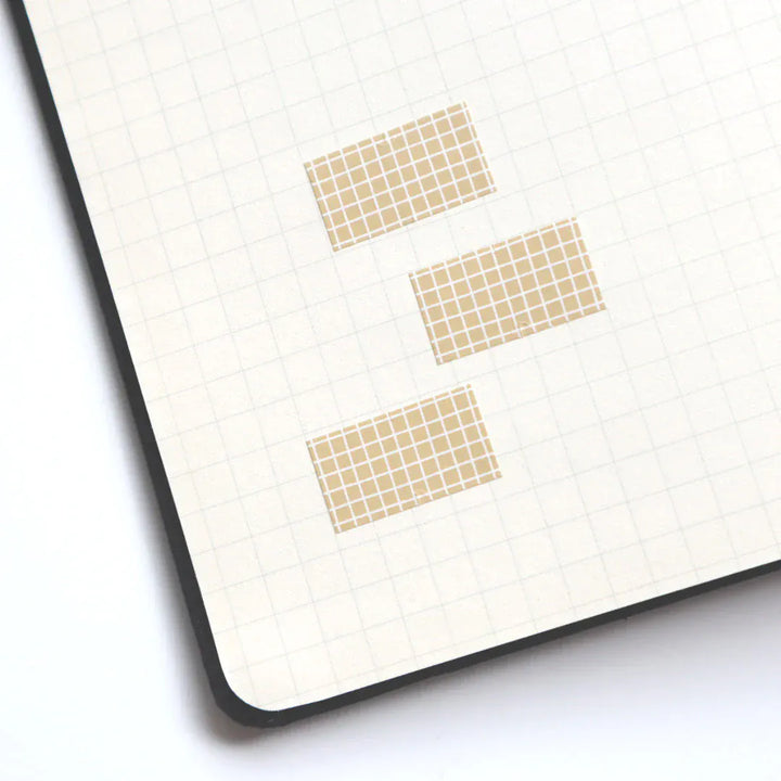 forme. Paper Yuru Grid Labeler Sticker, Greige| forme.
