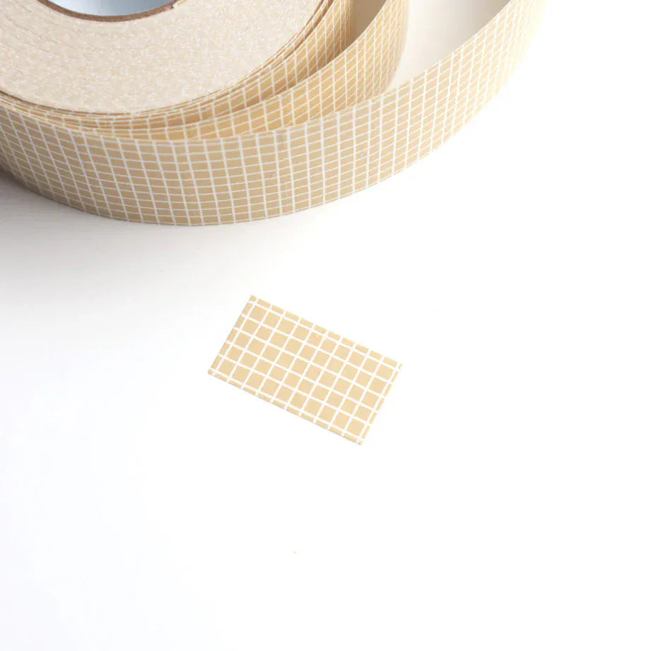 forme. Paper Yuru Grid Labeler Sticker, Greige| forme.