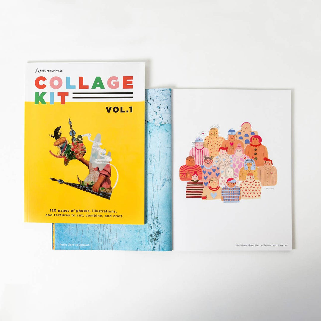 Free Period Press paper Collage Kit Magazine Vol. 1