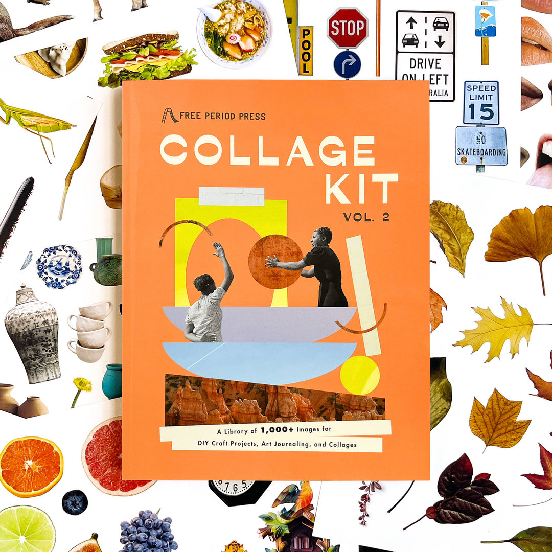 Free Period Press paper Collage Kit Magazine Vol. 2
