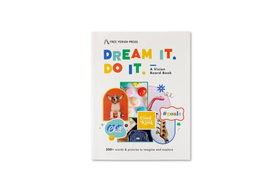 Free Period Press paper Dream It. Do It. A Kids Vision Board Book