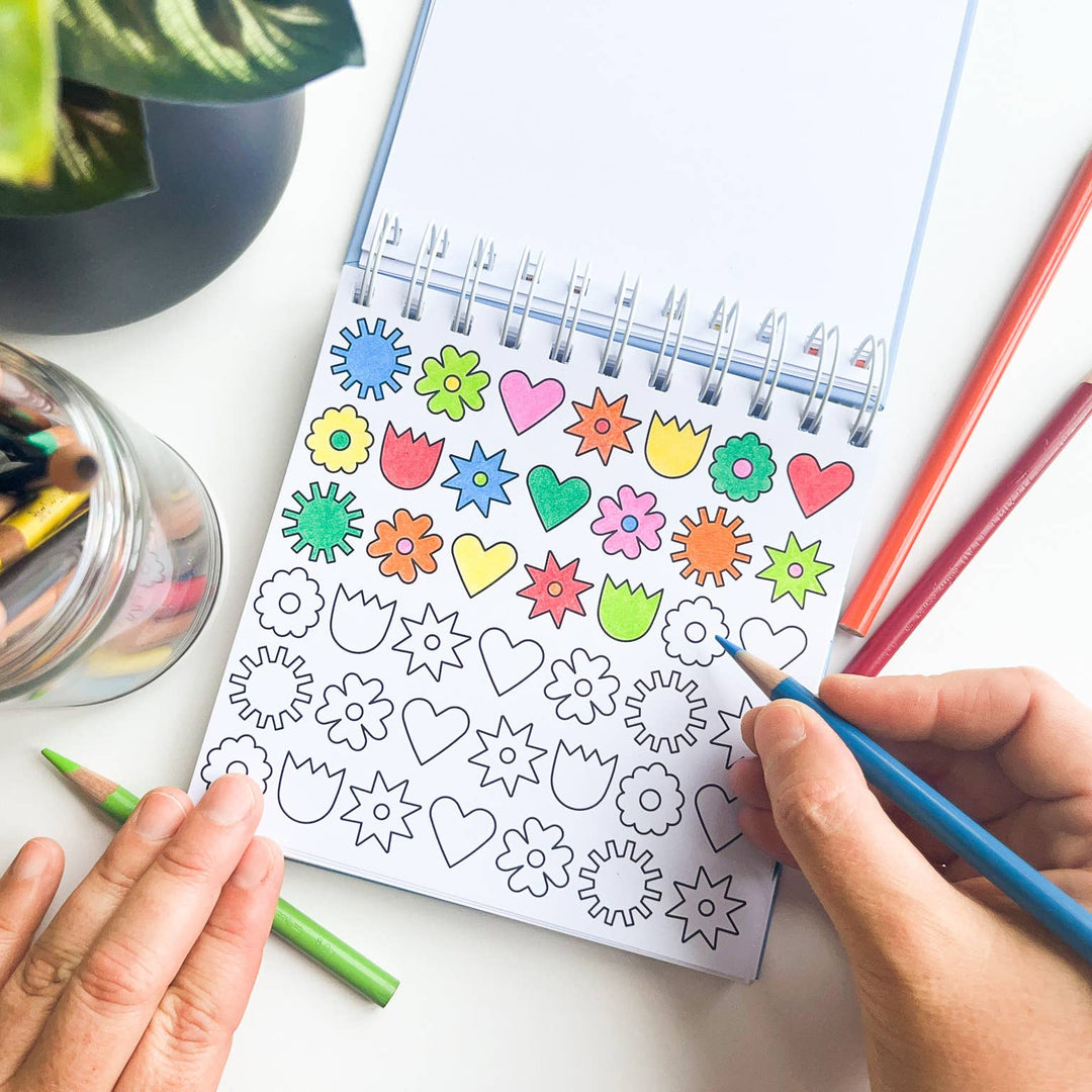 Free Period Press paper The 5-Minute Coloring Book