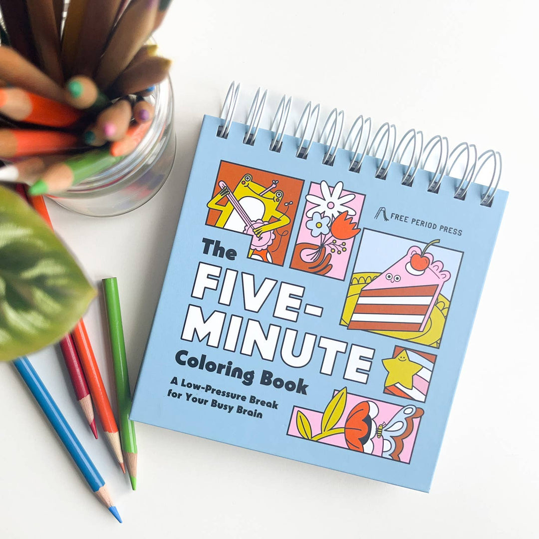Free Period Press paper The 5-Minute Coloring Book