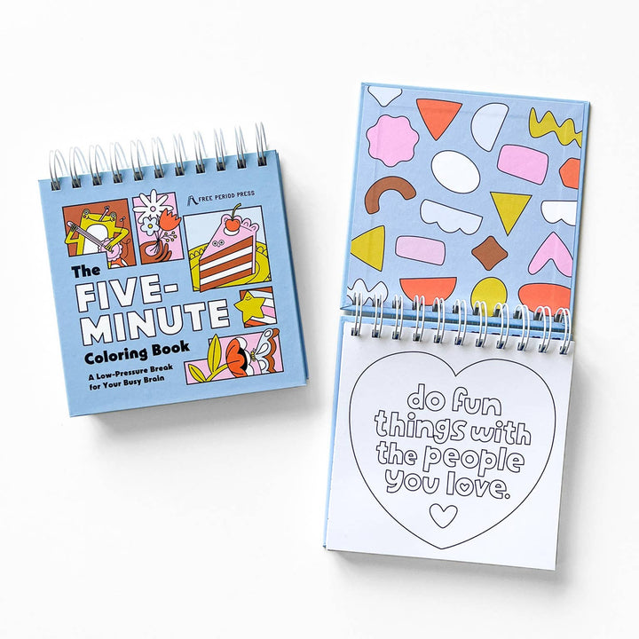 Free Period Press paper The 5-Minute Coloring Book