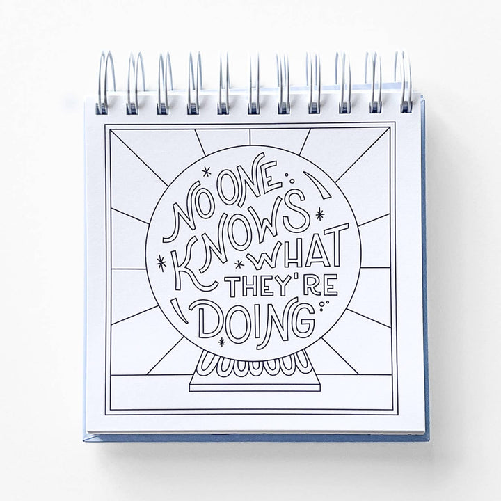 Free Period Press paper The 5-Minute Coloring Book