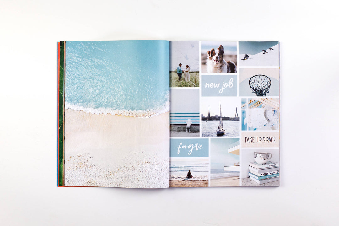 Free Period Press paper The Vision Board Book: 700+ Words & Images