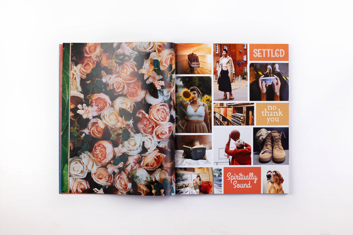 Free Period Press paper The Vision Board Book: 700+ Words & Images