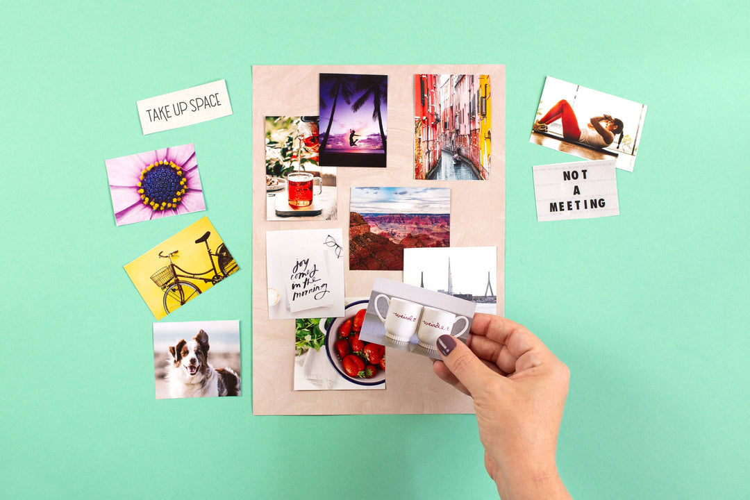 Free Period Press paper The Vision Board Book: 700+ Words & Images