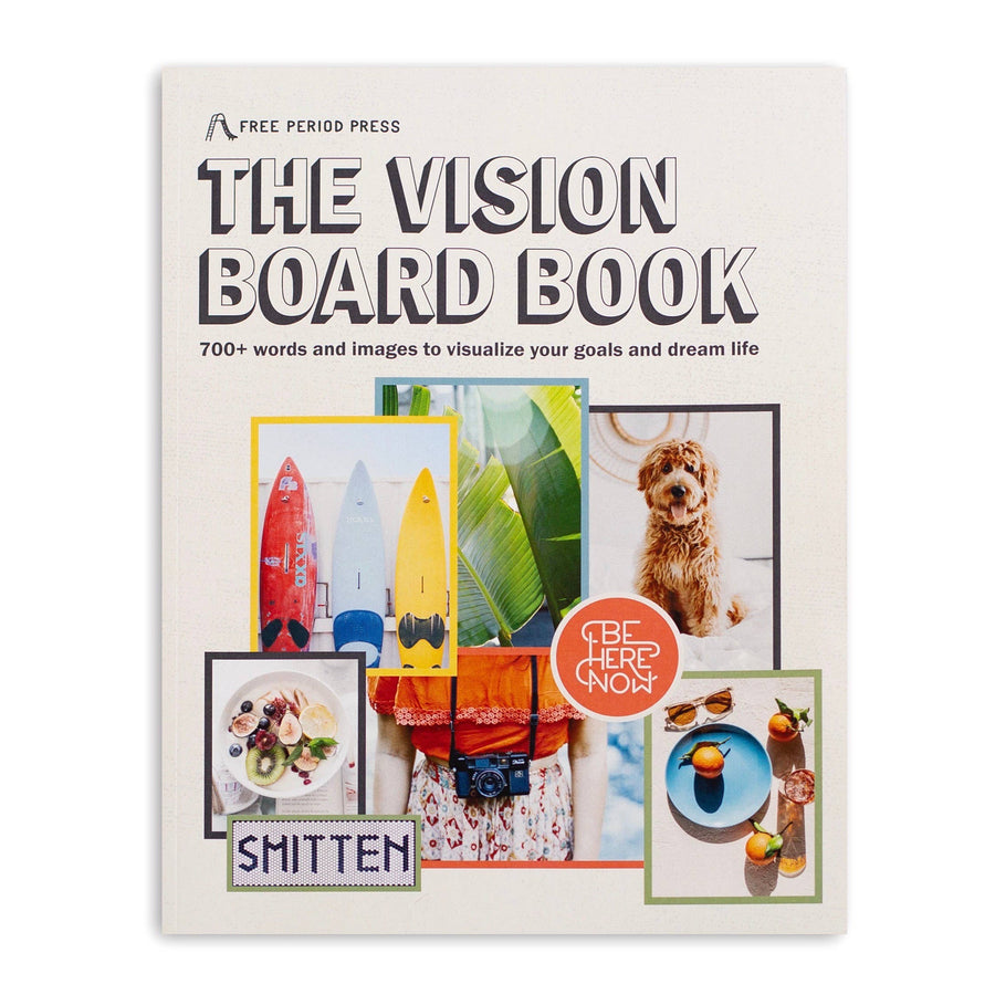 Free Period Press paper The Vision Board Book: 700+ Words & Images