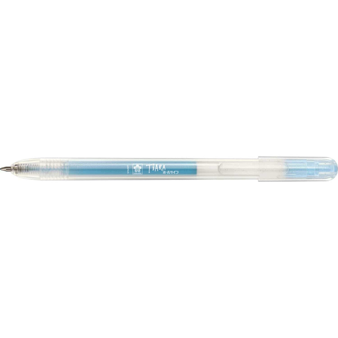Fuji Paper Aquamarine Blue Sakura Tiara Gel Pen