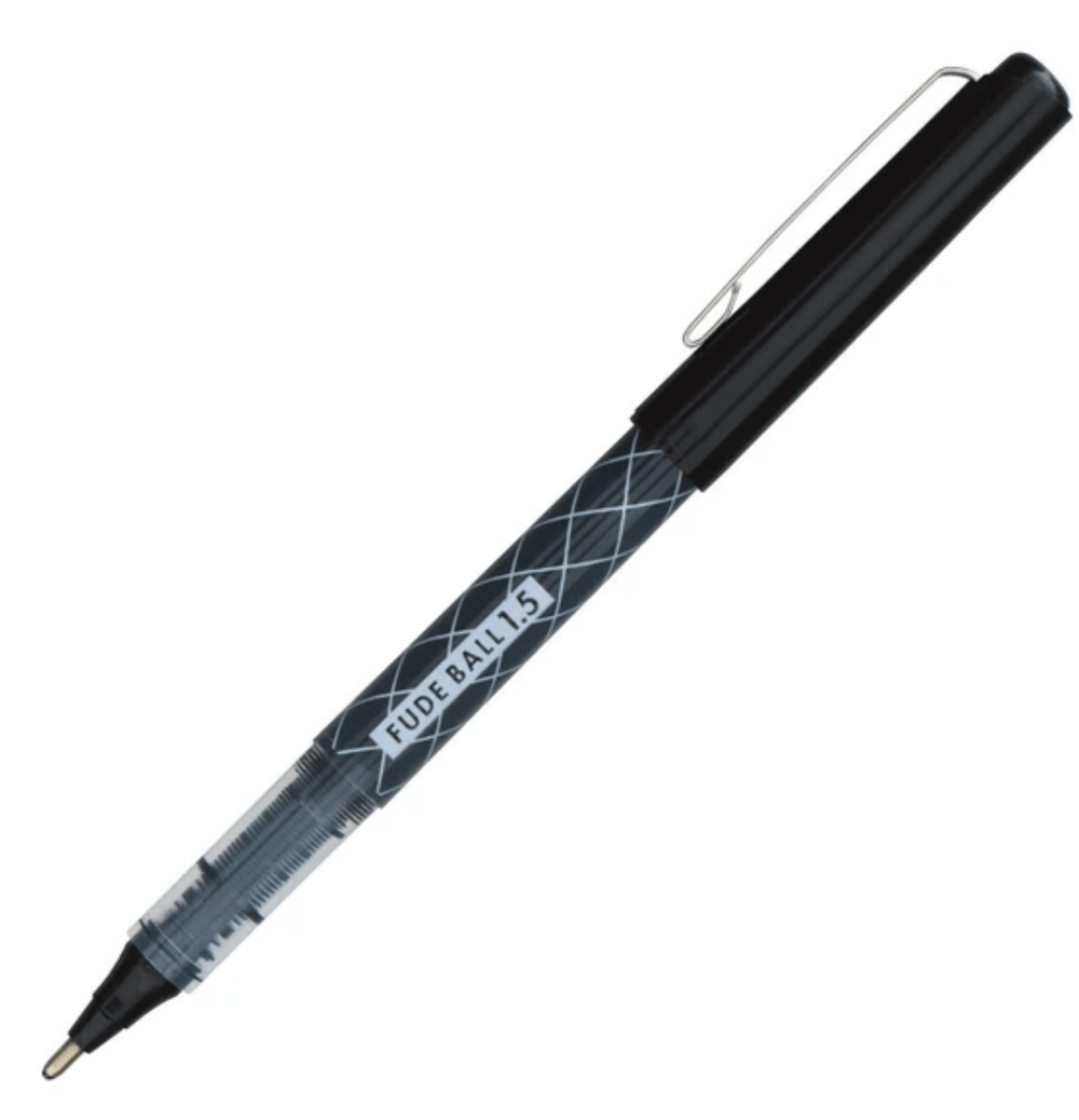 Fuji Paper Black OHTO Gel Ballpoint Pen 1.5mm