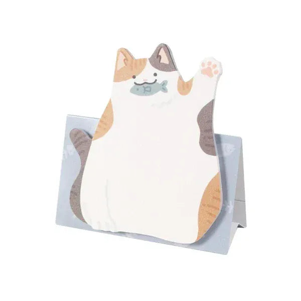 Fuji Paper Kutsuwa Hi! Sticky Notes - Cat