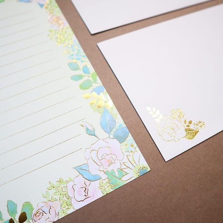 Fuji Paper Letter Writing Set - Flowers