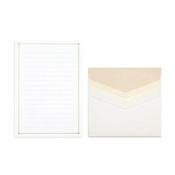 Fuji Paper Letter Writing Set - Frames White