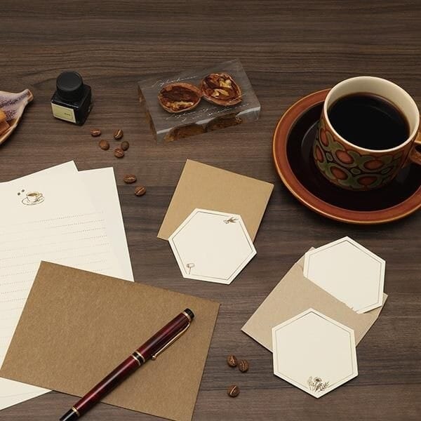 Fuji Paper Letter Writing Set - Quill & Ink