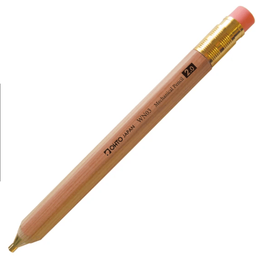 Fuji Paper Natural OHTO Mechanical Pencil 2.0mm – Wooden Barrel