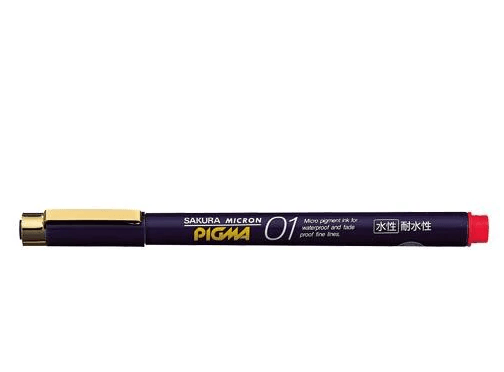 Fuji Paper Sakura Micron Pigma 0.1mm