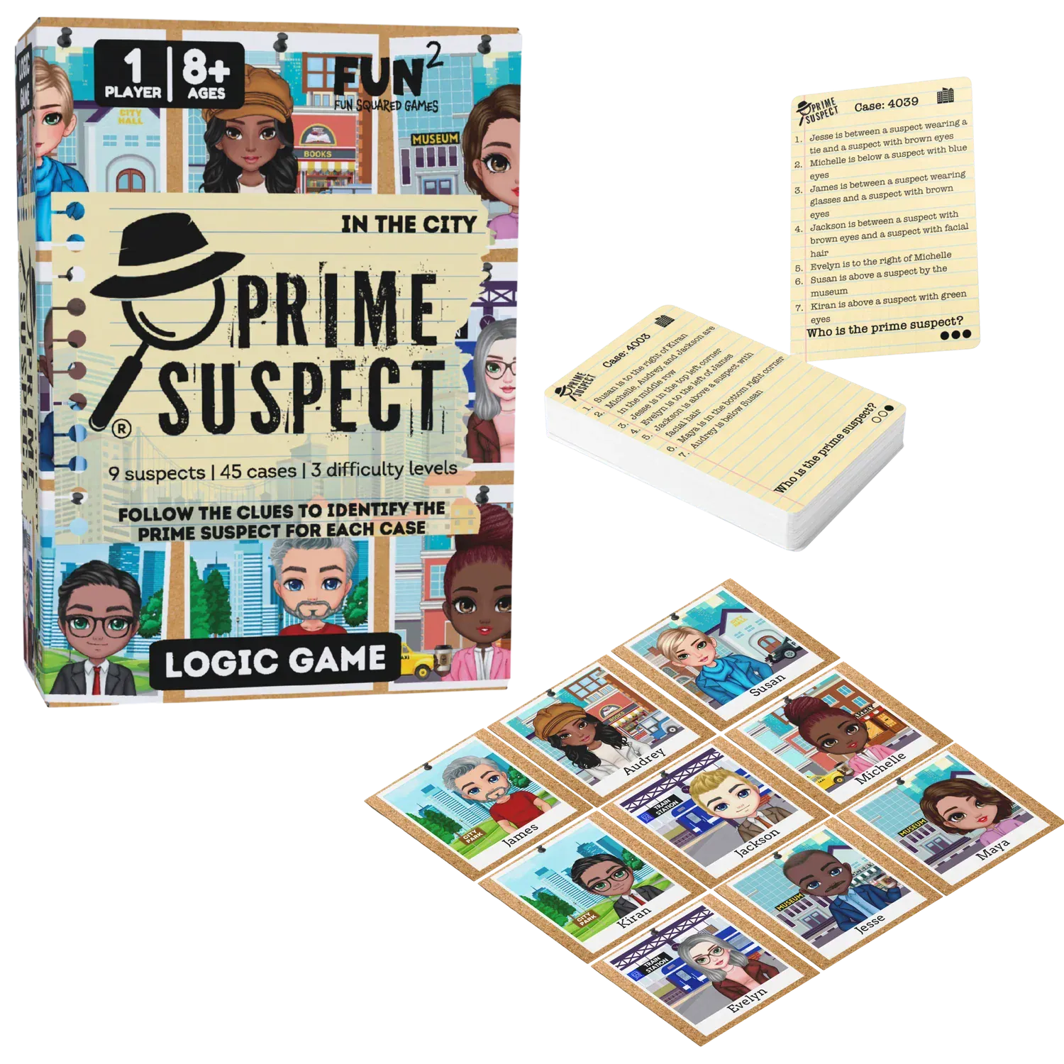 Fun Squared Games Games Prime Suspect: In the City| Fun Squared Games
