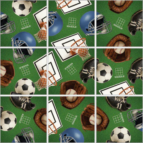 Fun Squared Games Puzzle Sports Squzzle Puzzle | Fun Squared Games