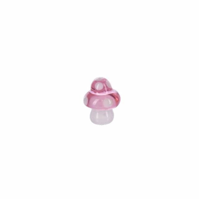 Ganz Charm Lucky Little Mushrooms Glass Charm