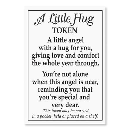 Ganz Gifts A Little Hug Pocket Angel Token